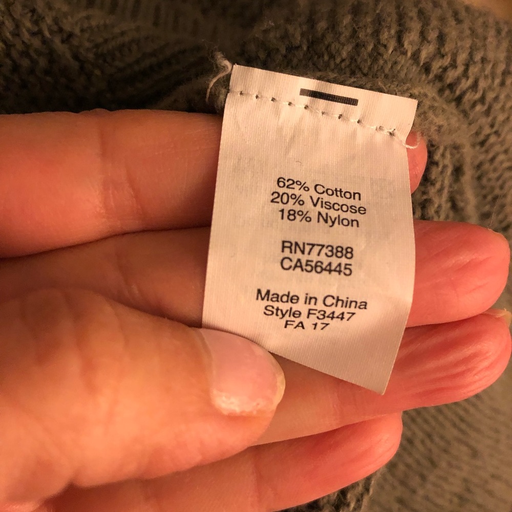 Madewell olive green thermal Small - Picture 5 of 6